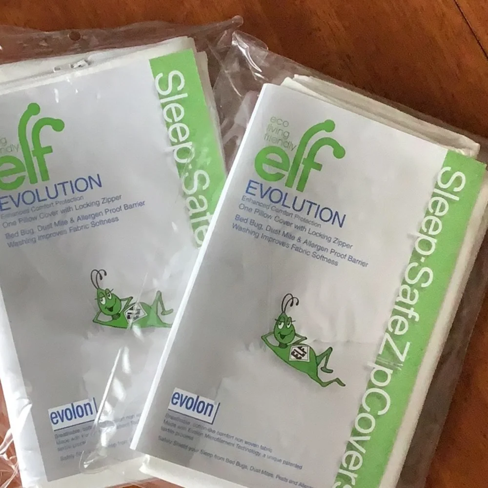 Queen Bed Elf Evolution Bed Bug Mattress Cover set, New